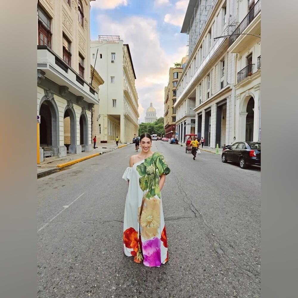 STINE GOYA payton dress in poppiesbloom poppies bloom floral XL - Picture 7 of 16